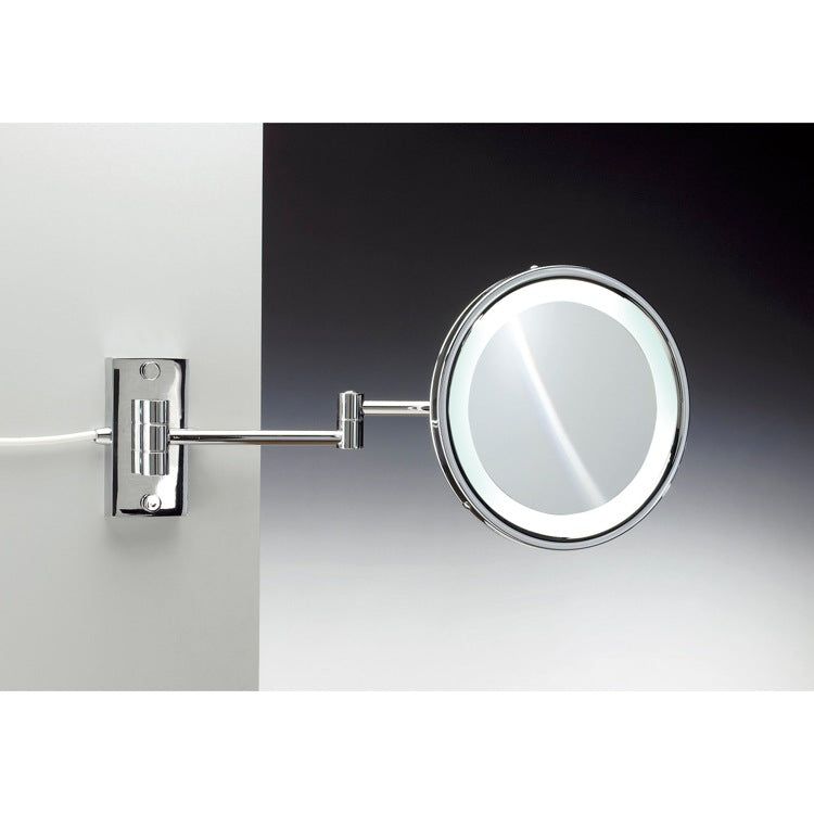 chrome makeup mirror