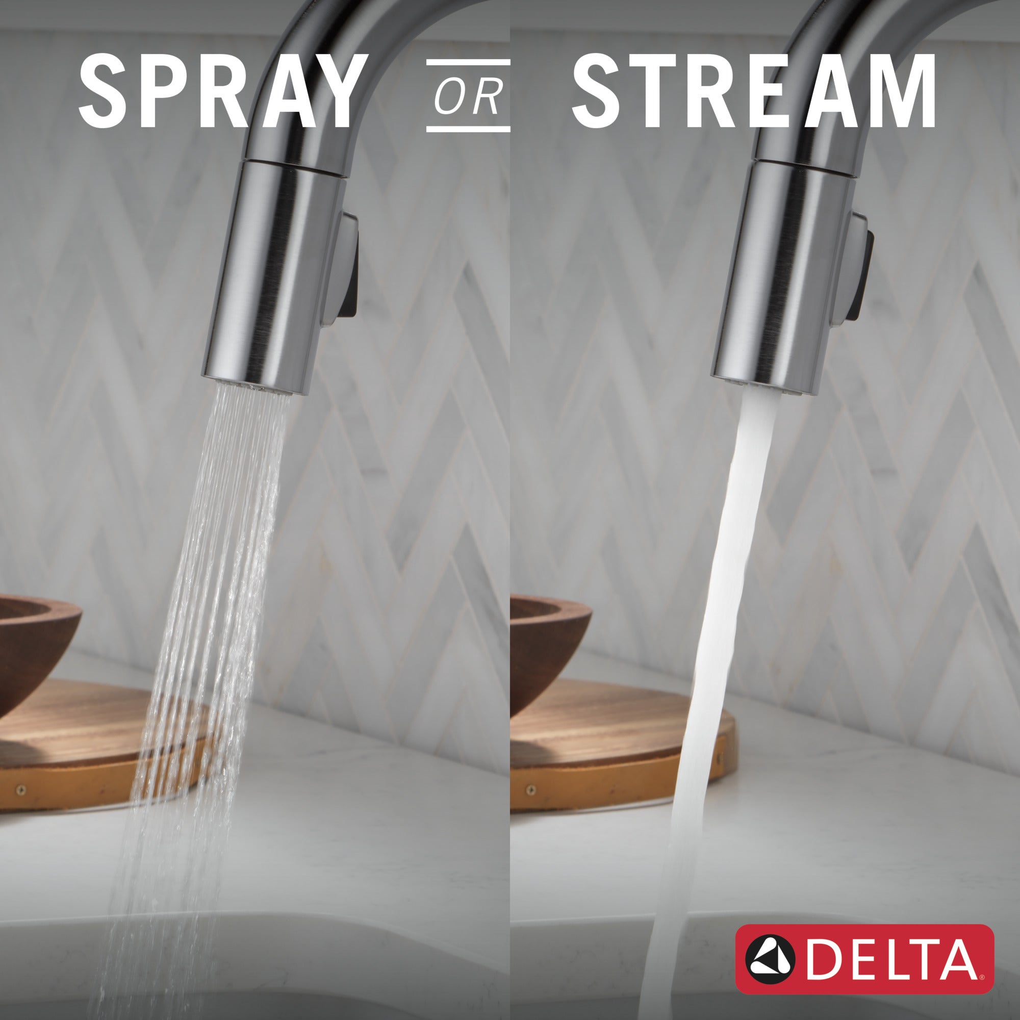 arctic stainless kitchen faucet