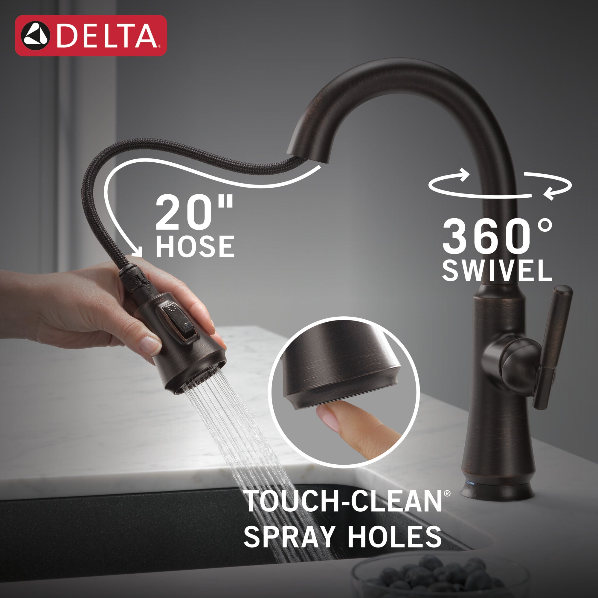 venetian bronze kitchen faucet