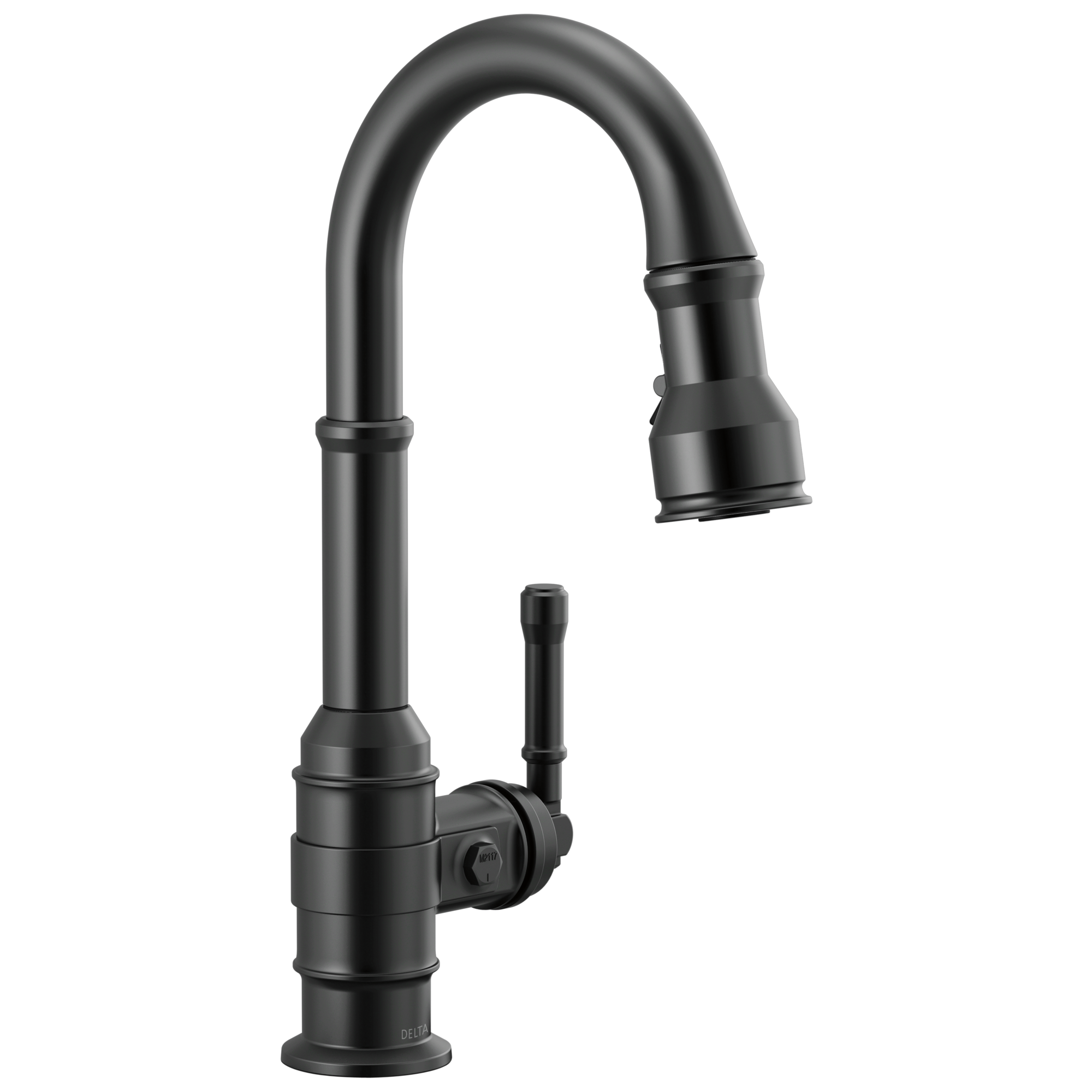 Delta Broderick Single Handle Pull-Down Bar/Prep Faucet
