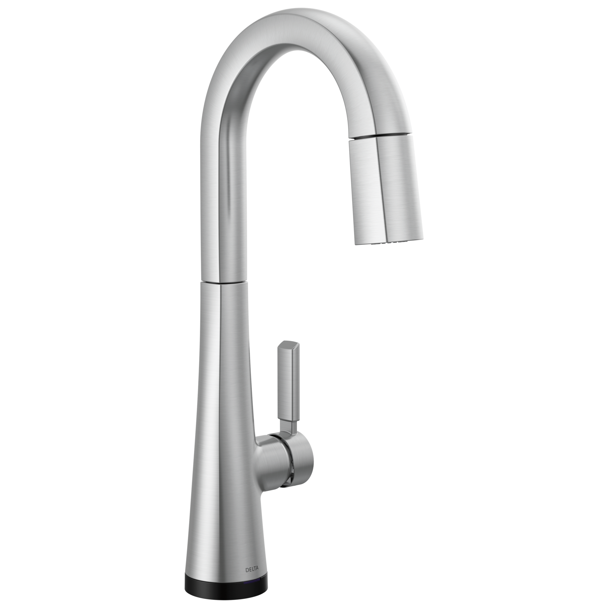 lumicoat arctic stainless kitchen faucet