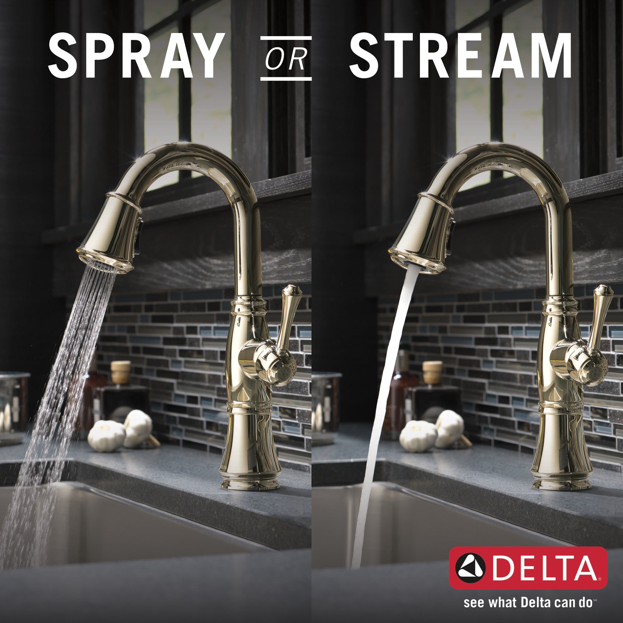 lumicoat polished nickel kitchen faucet