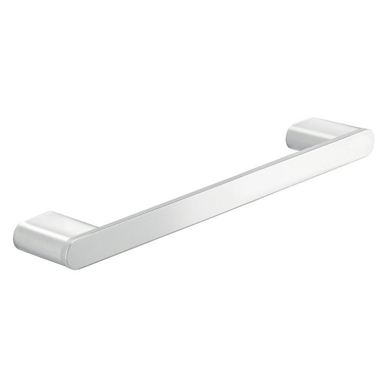 polished chrome towel bar