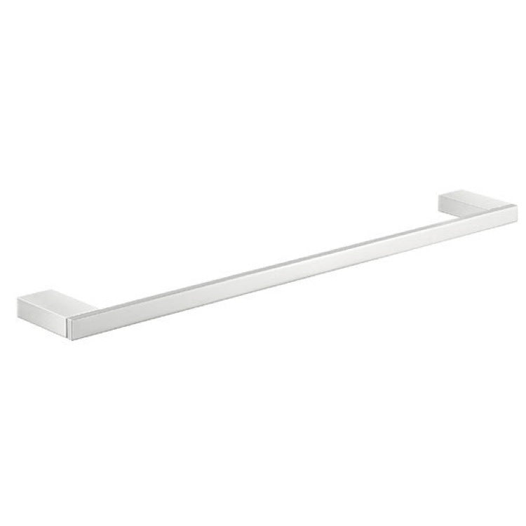 polished chrome towel bar