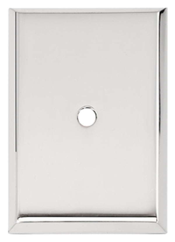 polished chrome backplate