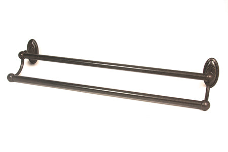 Alno Classic Traditional Bath 24" Double Towel Bar