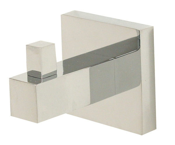 polished chrome robe hook