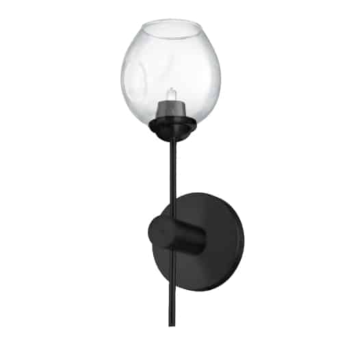 Dainolite 1 Light Halogen Vanity Light, Wall Sconce