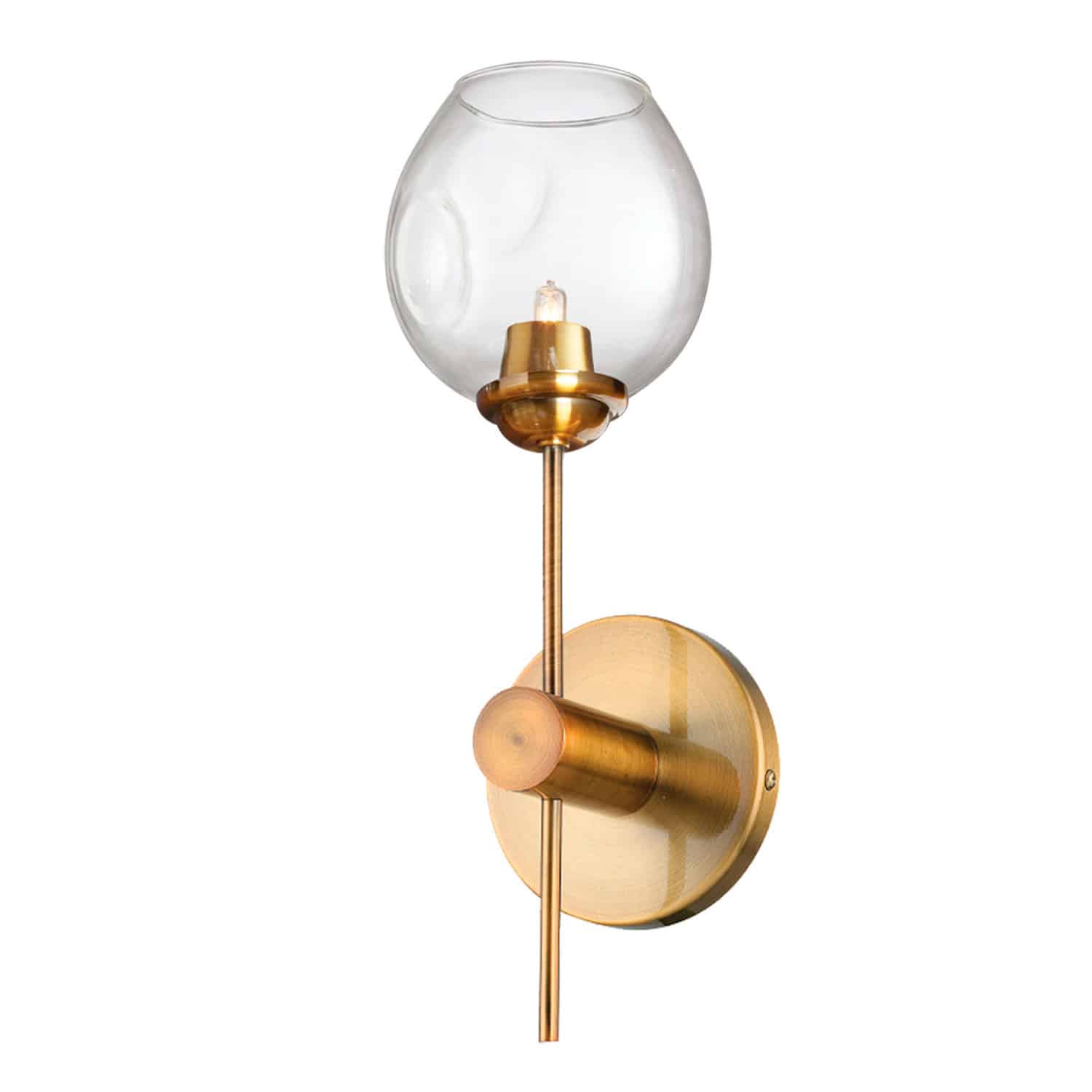 Dainolite 1 Light Halogen Vanity Light, Wall Sconce