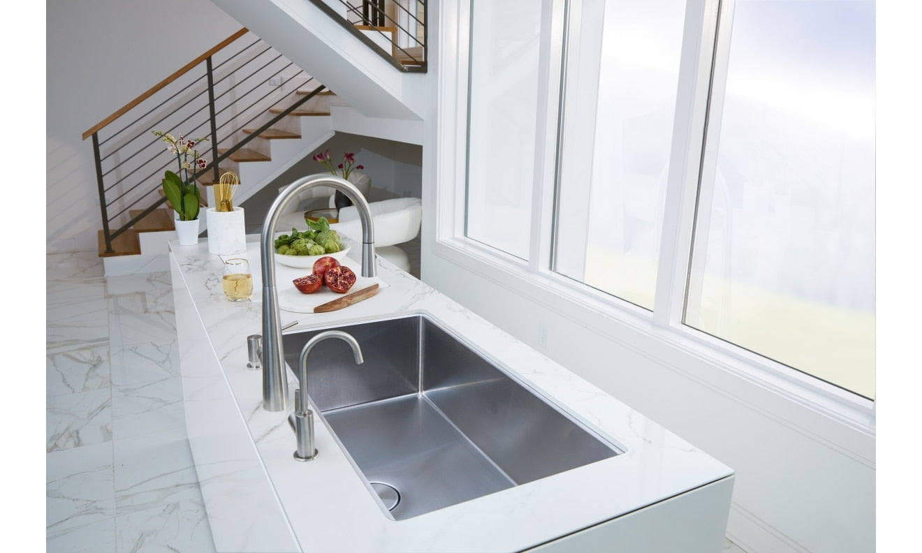 stainless steel sink