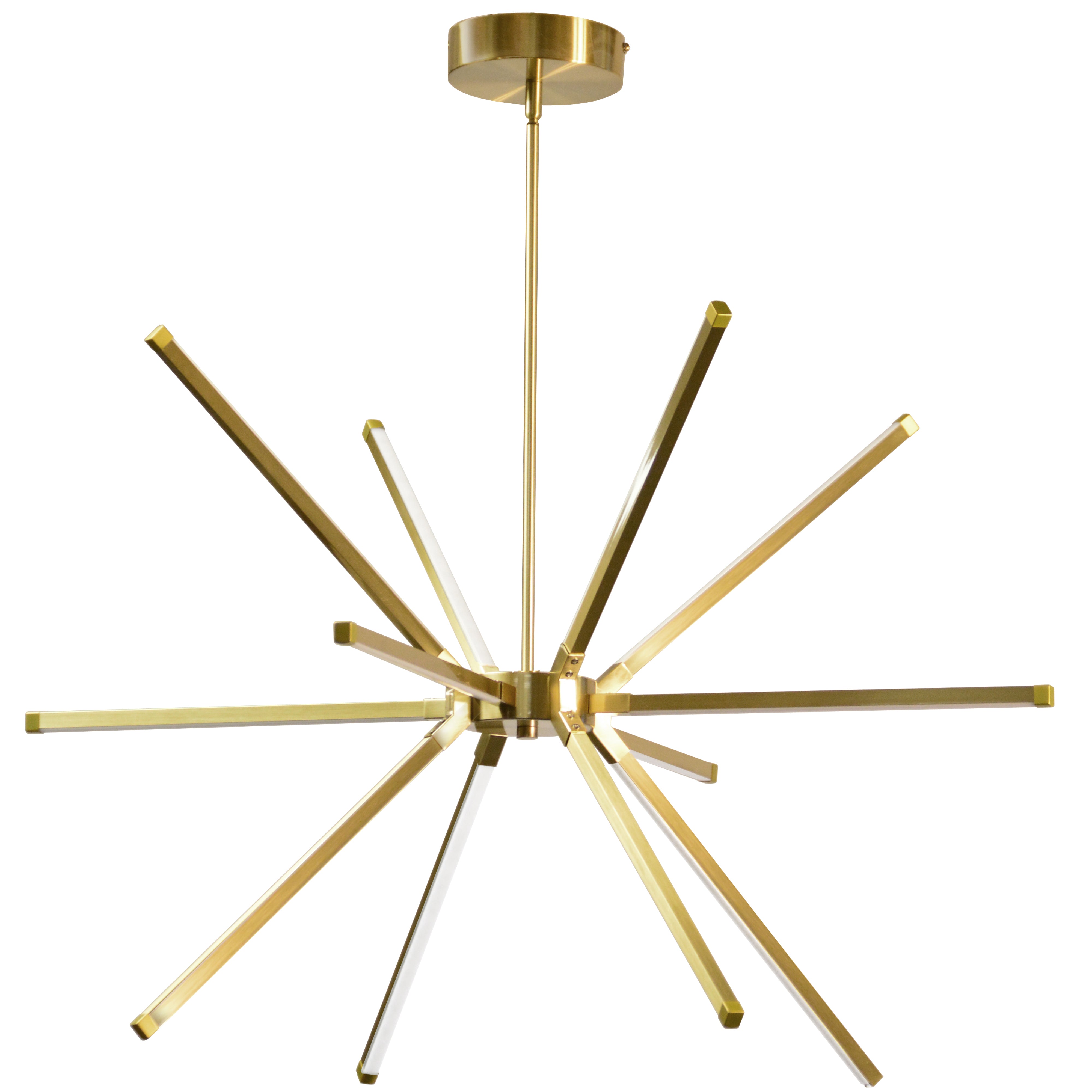 aged brass chandeliers