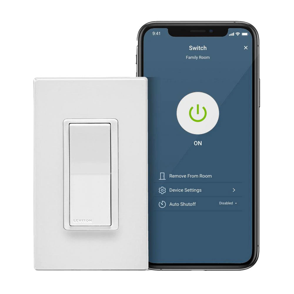 white smart switch