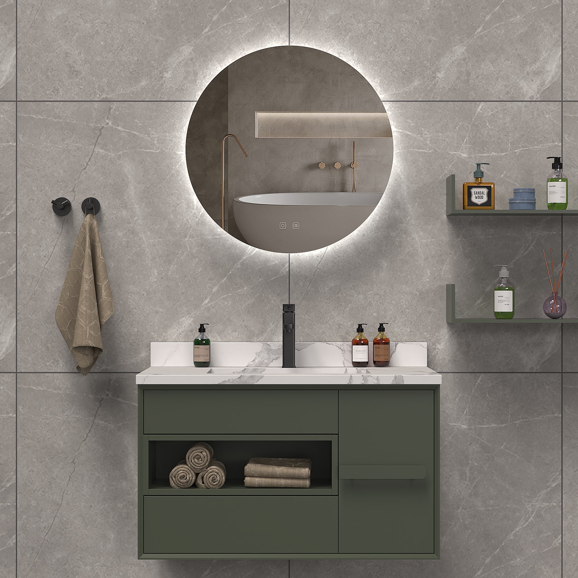 led mirror