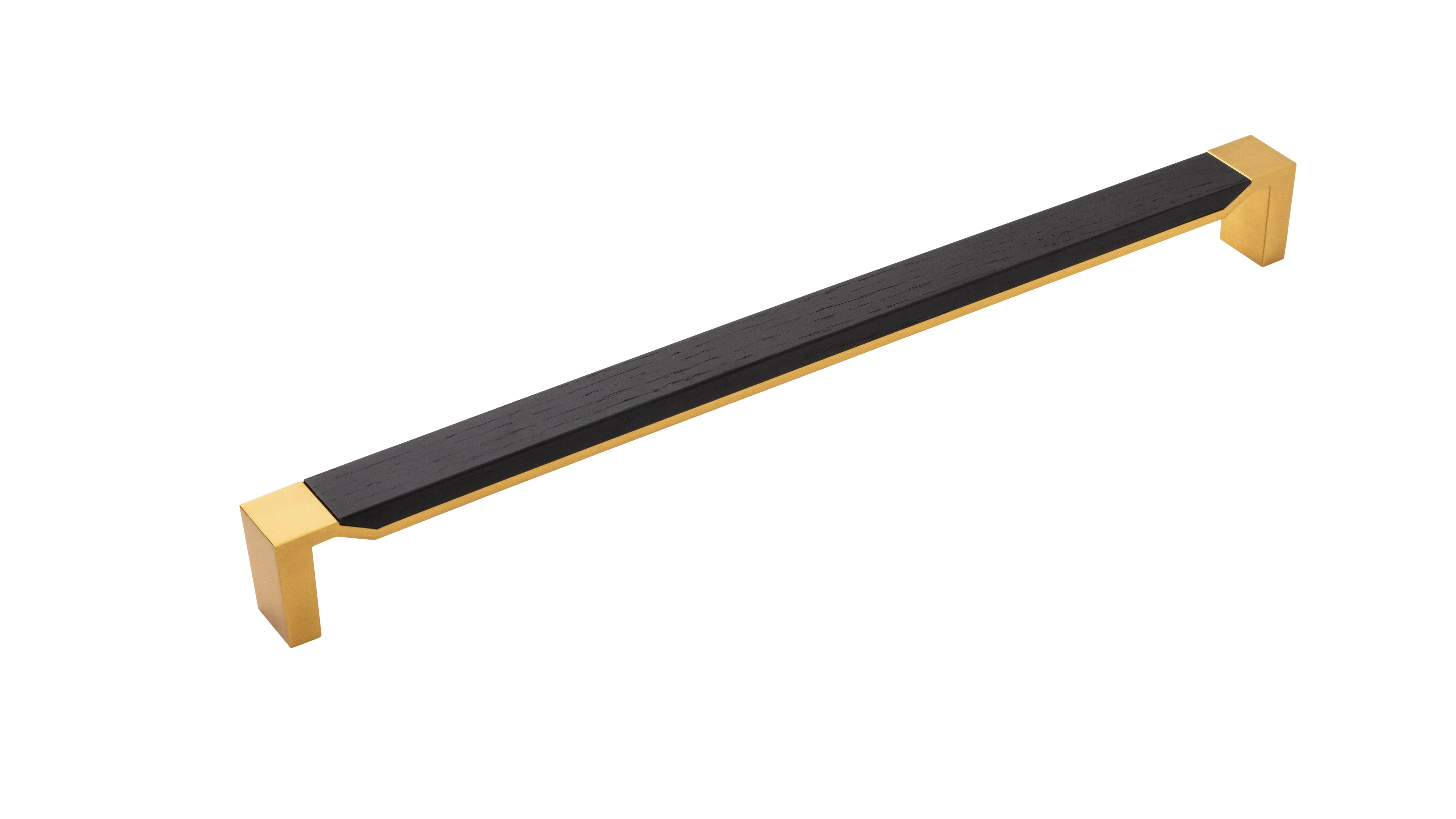 brushed golden brass pull