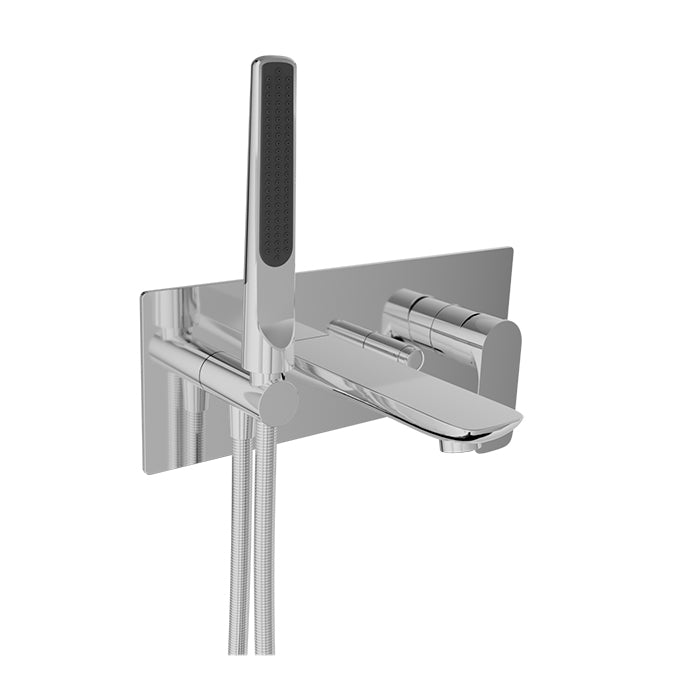 chrome tub faucet