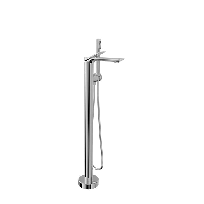 chrome tub filler
