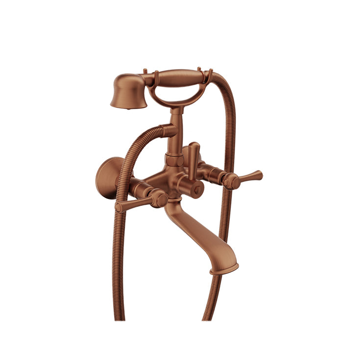 Baril Tradition Exposed Tub-Shower Mixer with Hand Shower