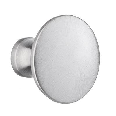brushed chrome knob