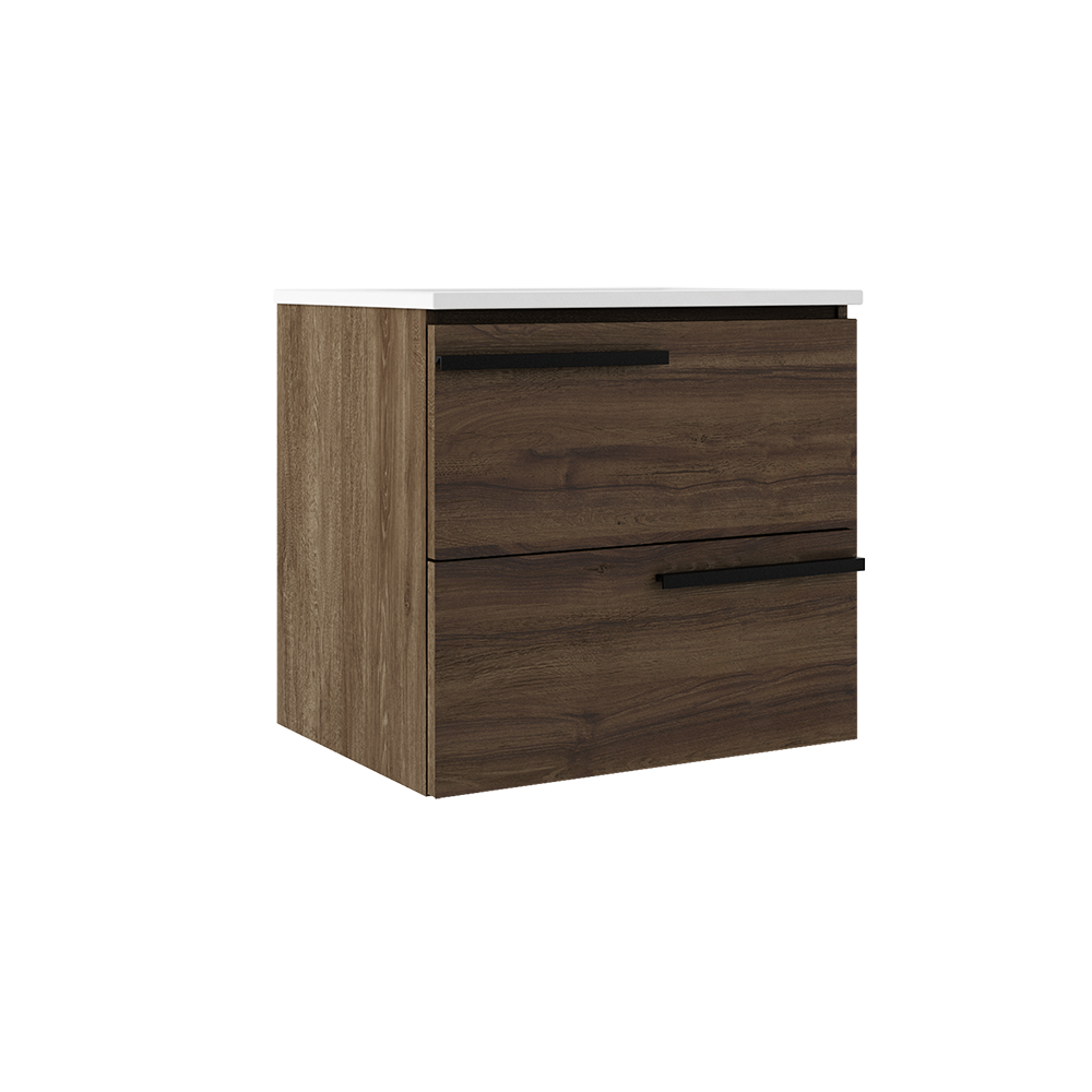 dark walnut vanity