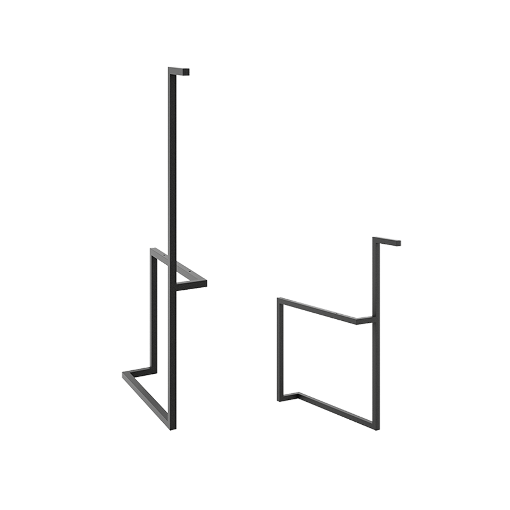 anthracite leg set