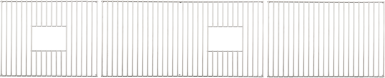 stainless steel bottom grate set