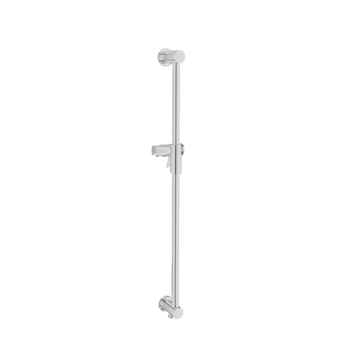 chrome shower bar