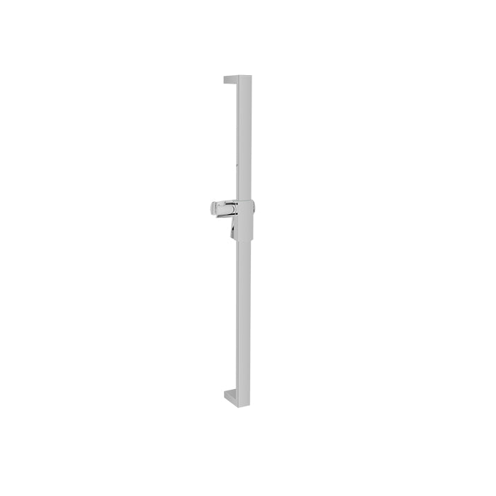 chrome shower bar