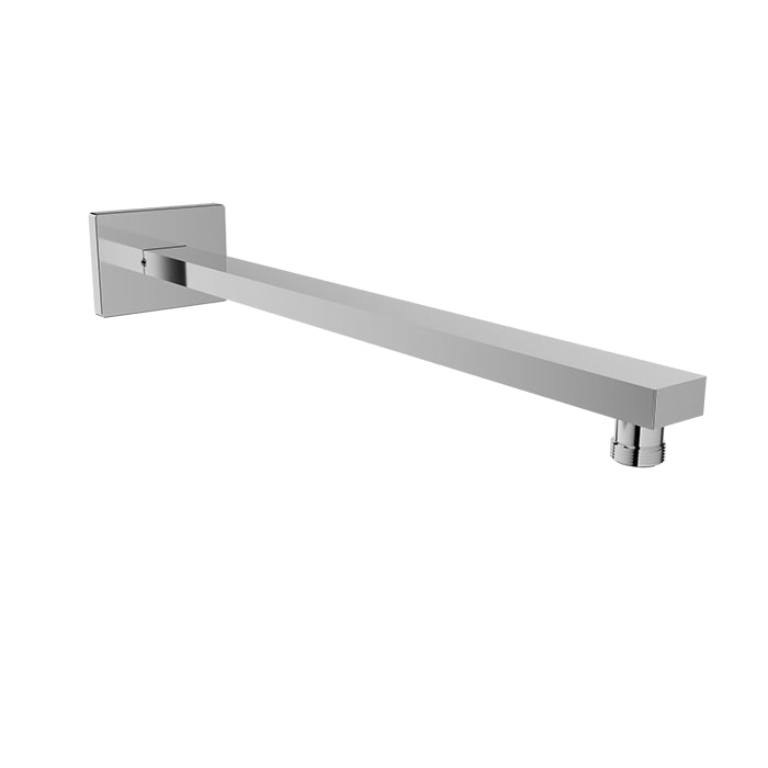 chrome shower arm