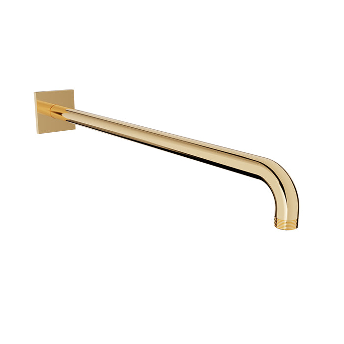 Baril Shower Components 18 inch Shower Arm with Flange