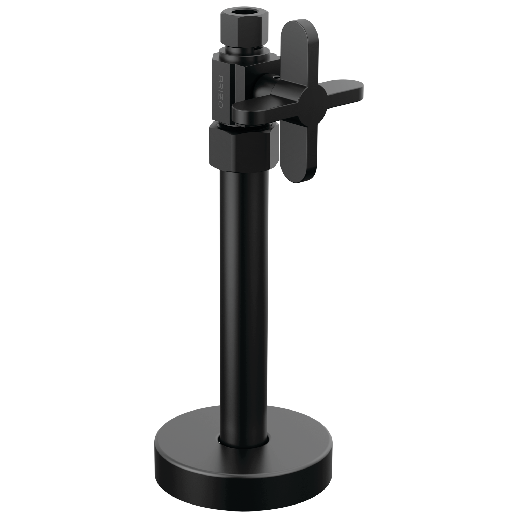 matte black supply stop valve
