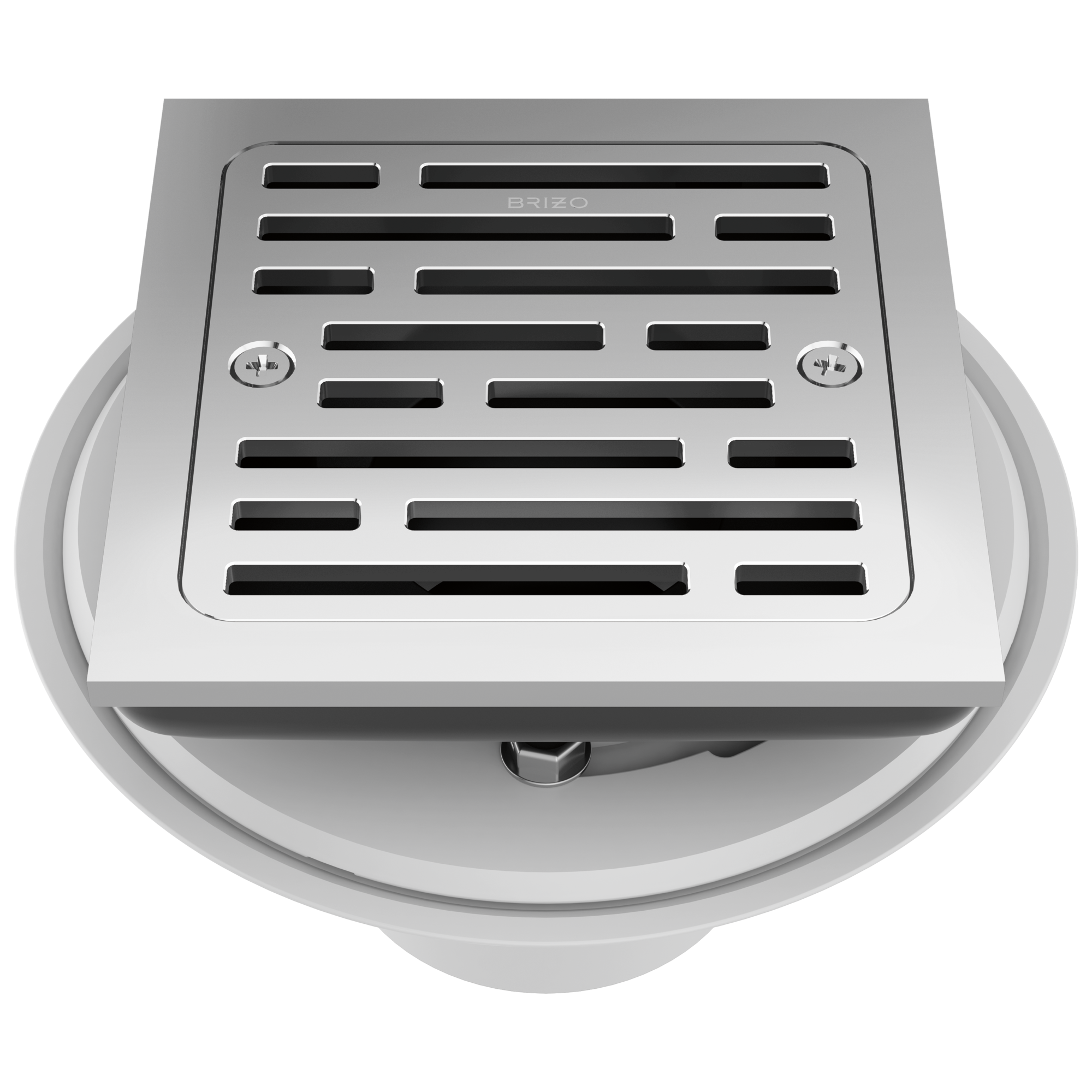 chrome shower drain