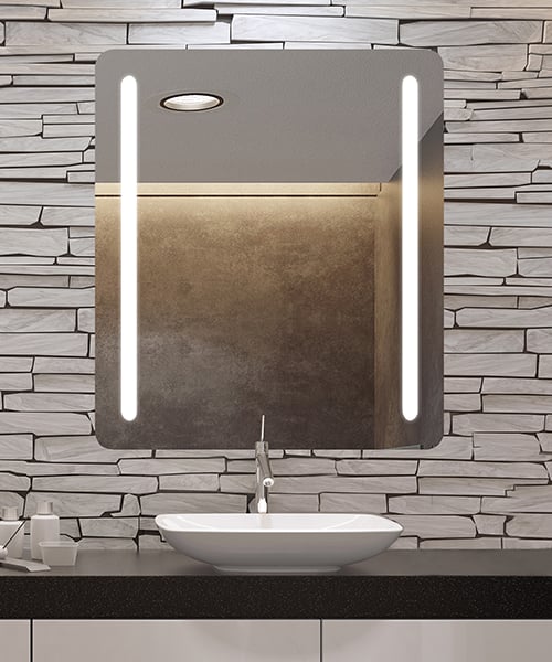 lighted mirror