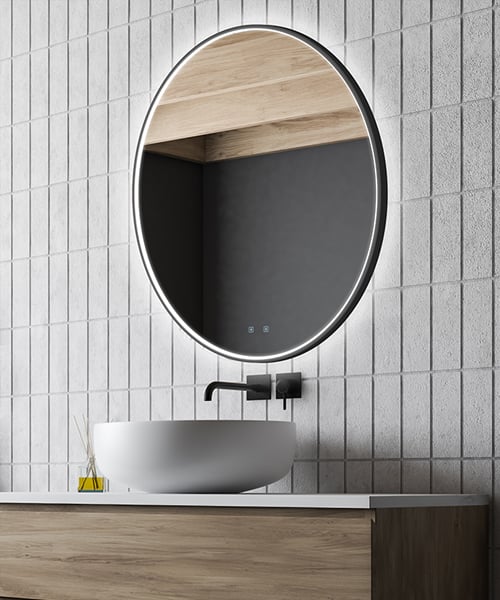 lighted mirror