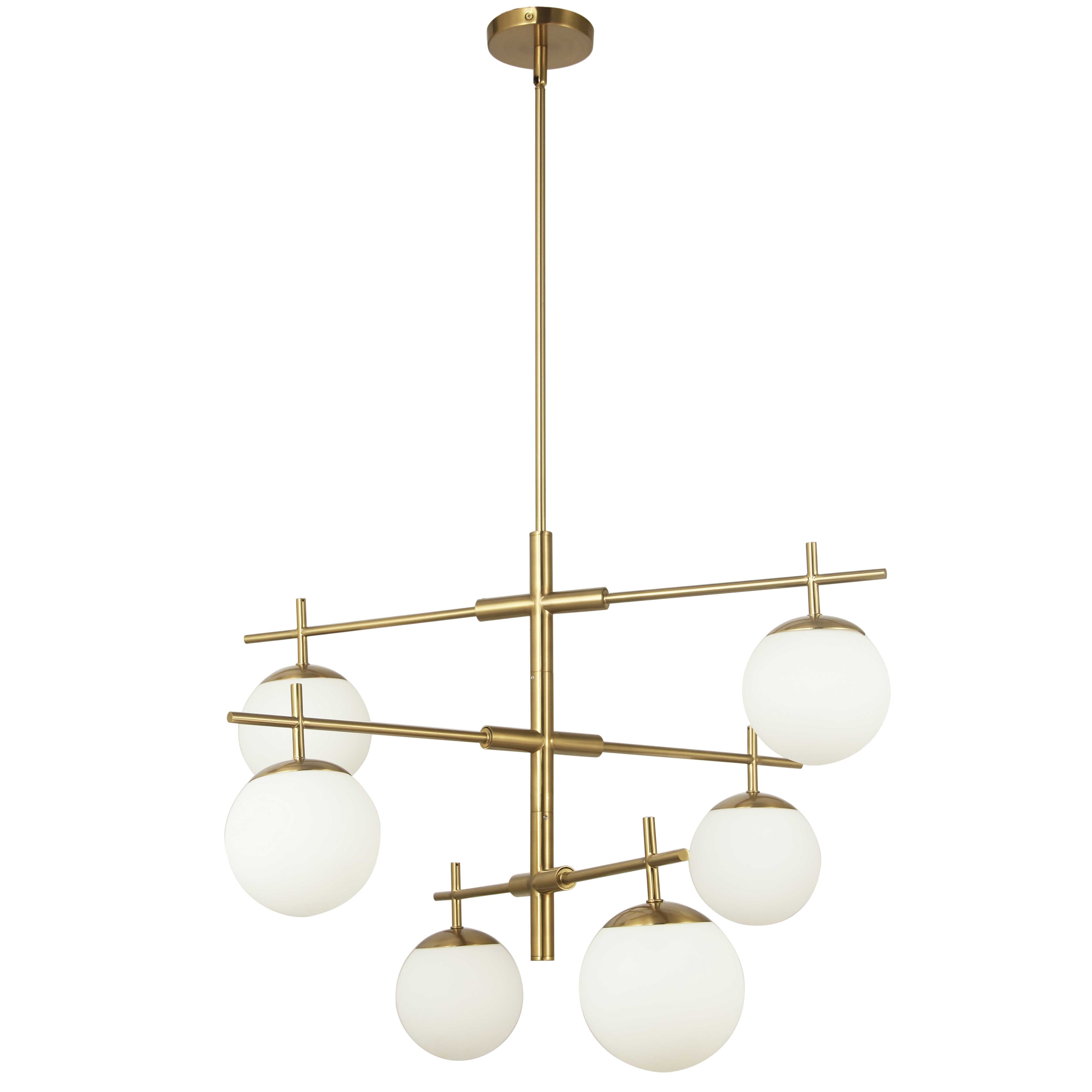 aged brass chandeliers