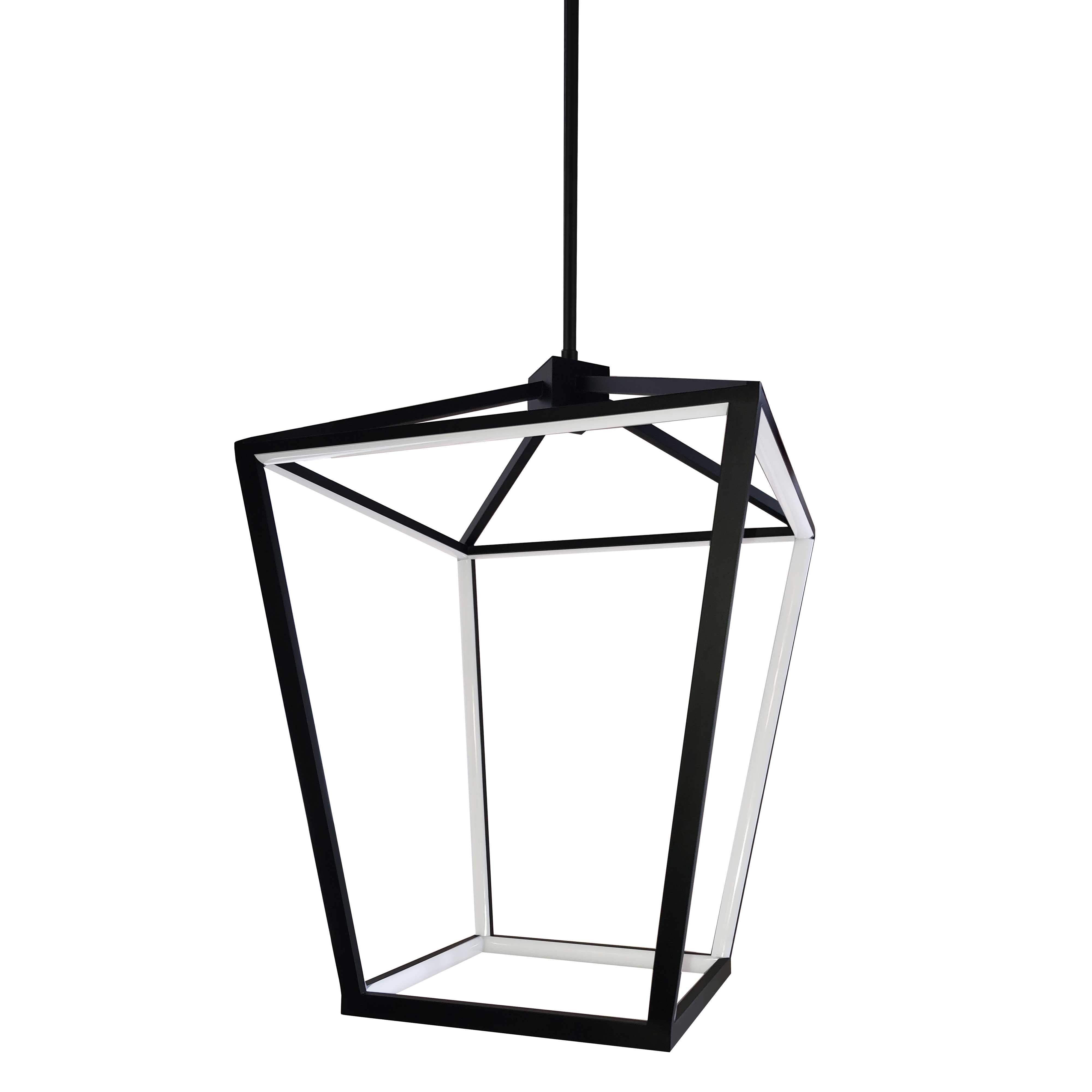 Dainolite 46W Chandelier with White Diffuser