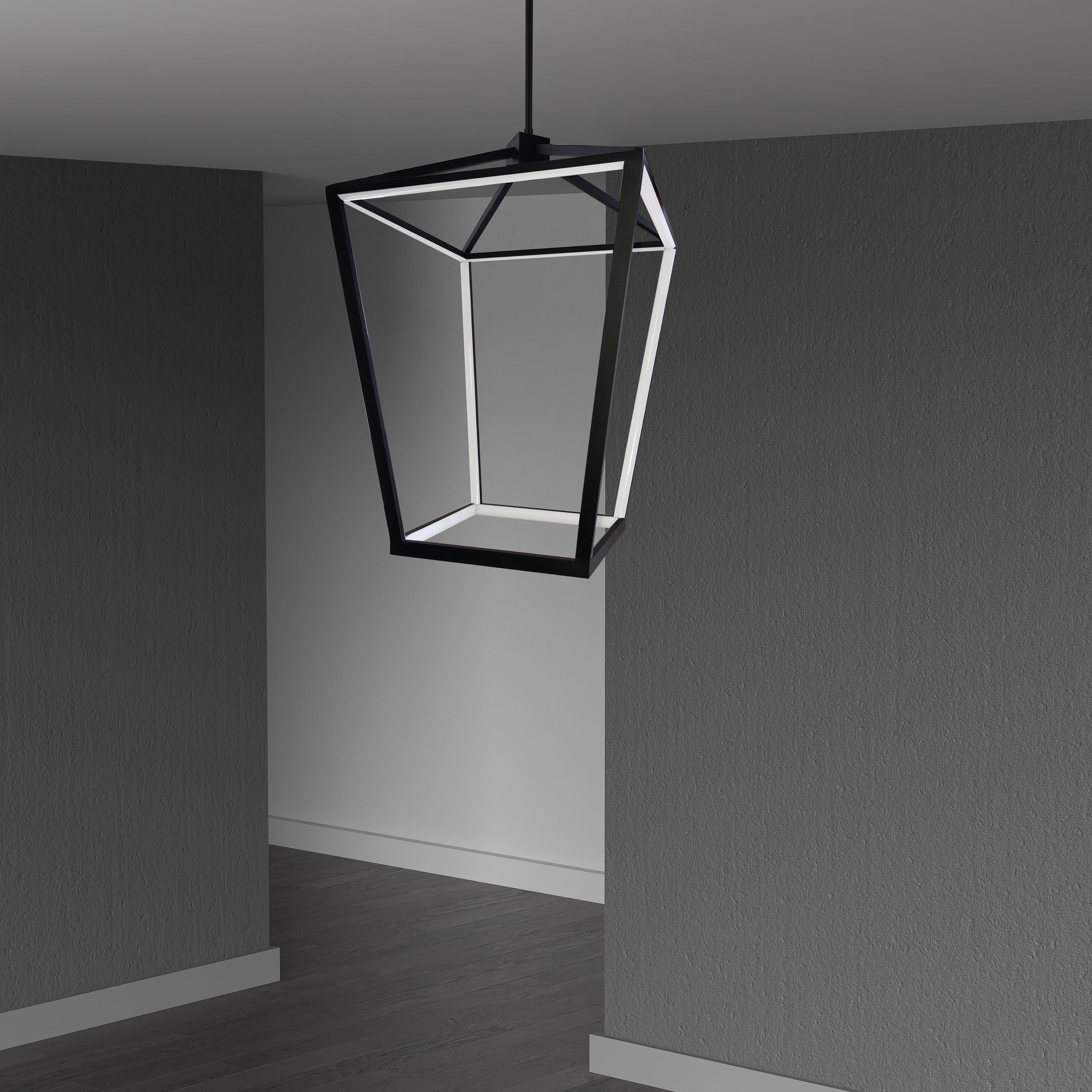 matte black chandeliers