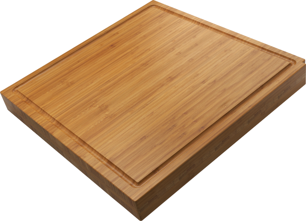 natural golden bamboo chef's block