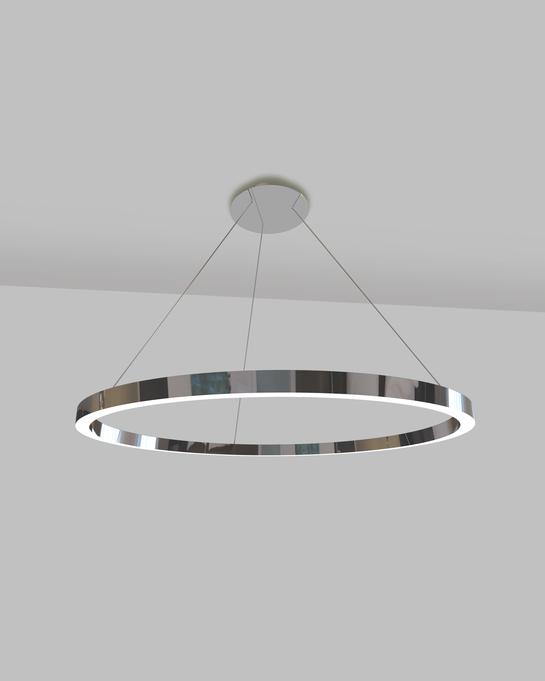 chrome chandelier