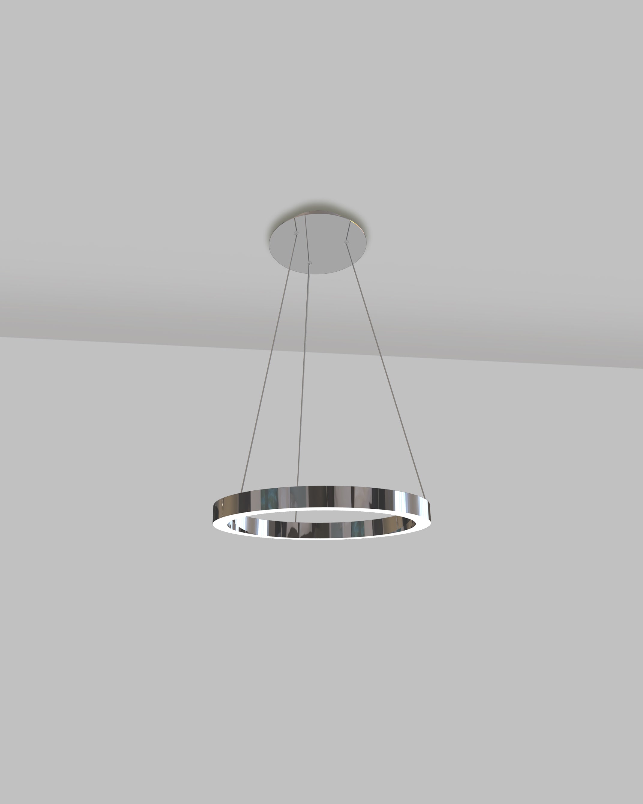 chrome chandelier
