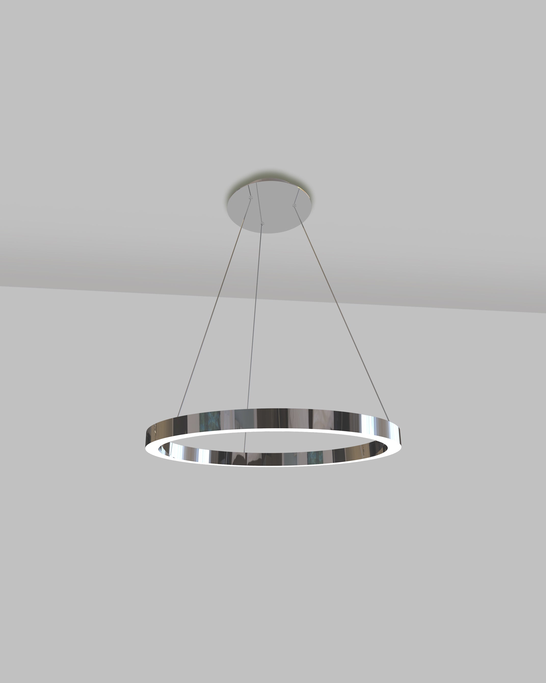 chrome chandelier