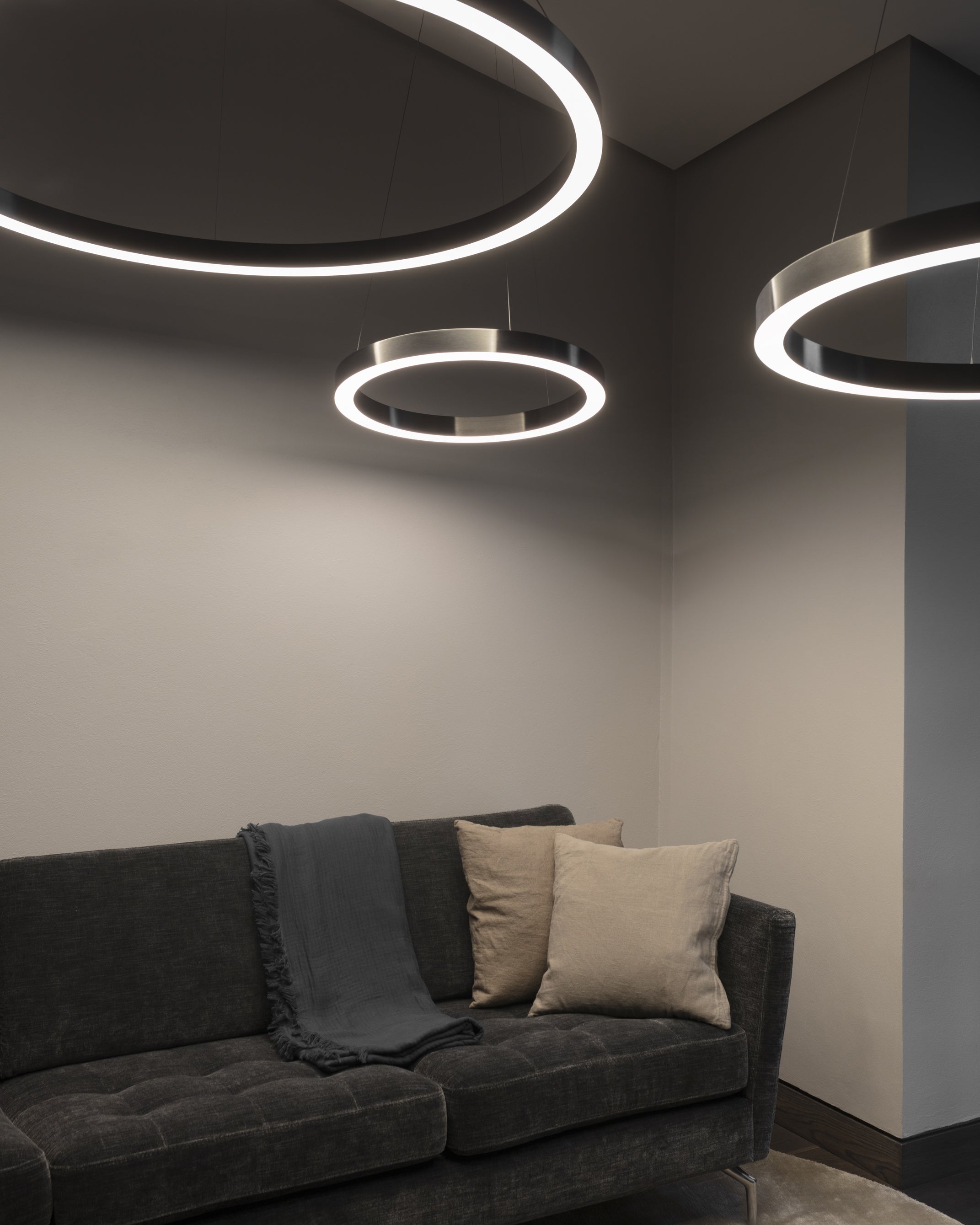 dark matt chandelier