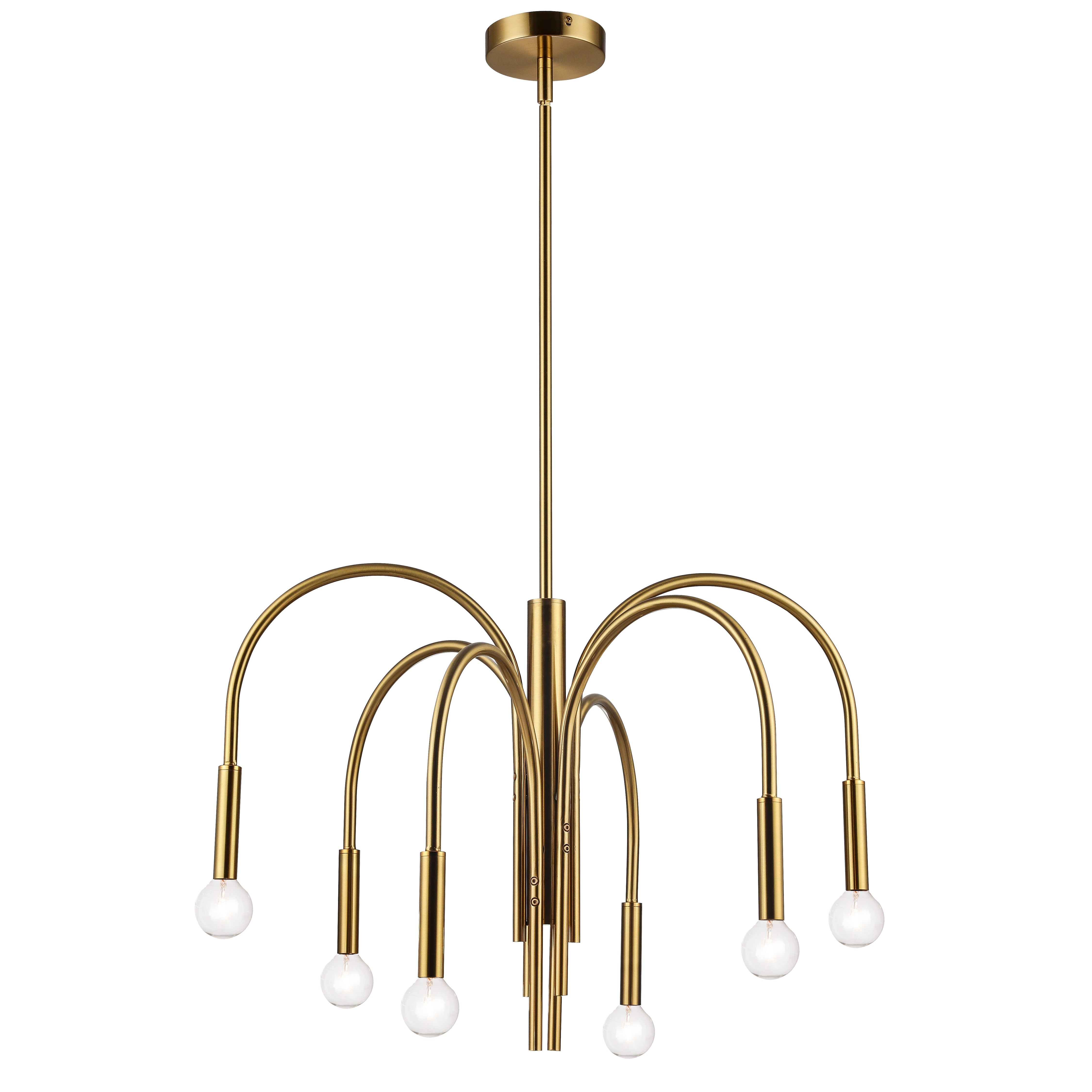 aged brass chandeliers