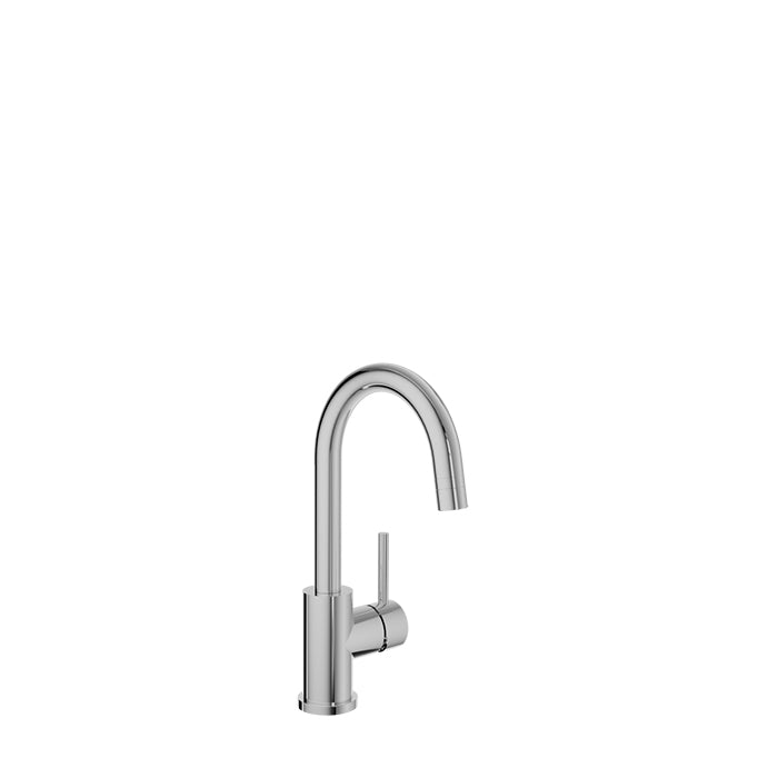 chrome kitchen faucet