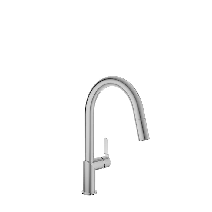 chrome kitchen faucet
