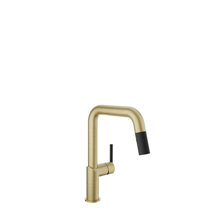 Baril Vision Single Hole Kitchen Faucet with 2-Function Pull-Down Spray