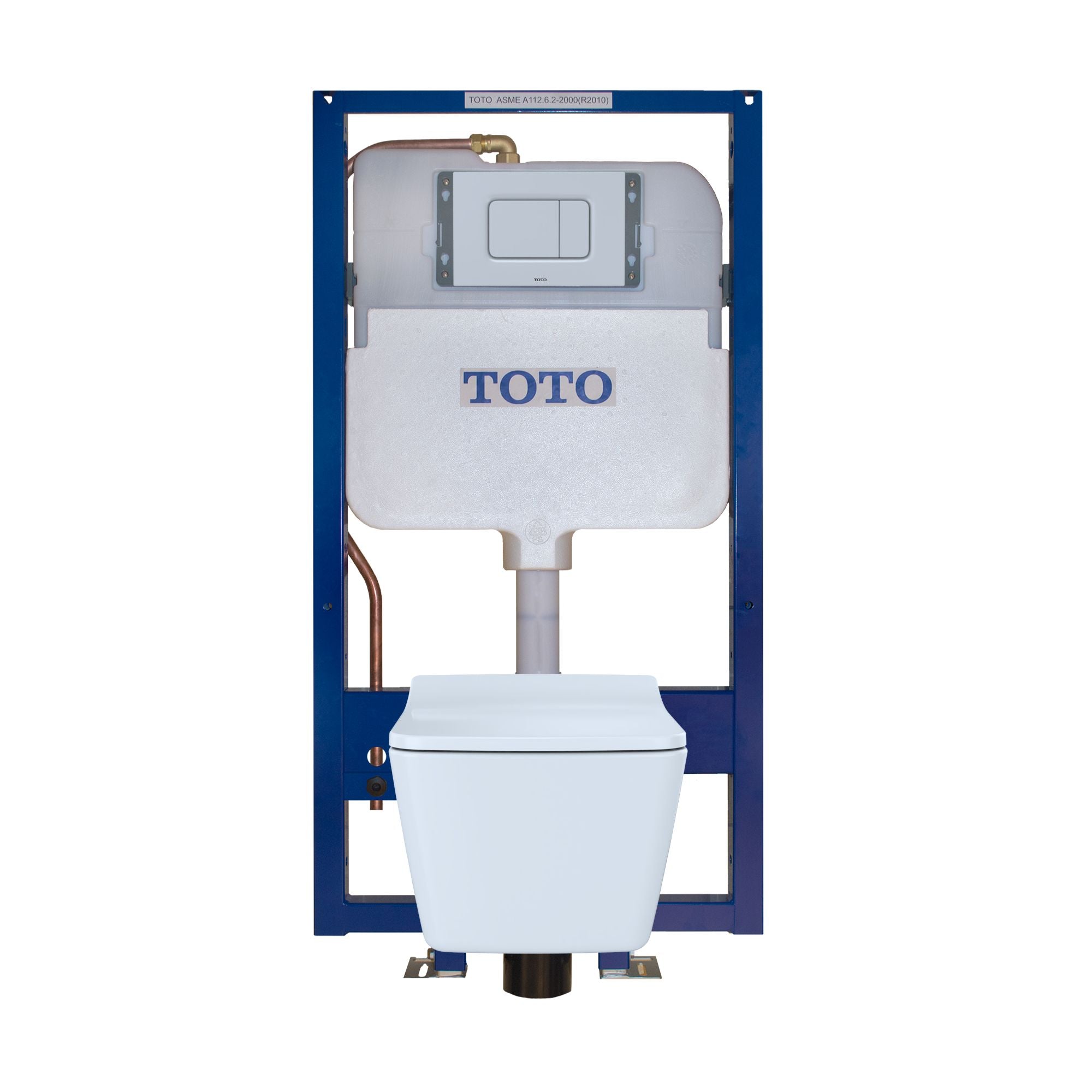 matte silver toilet