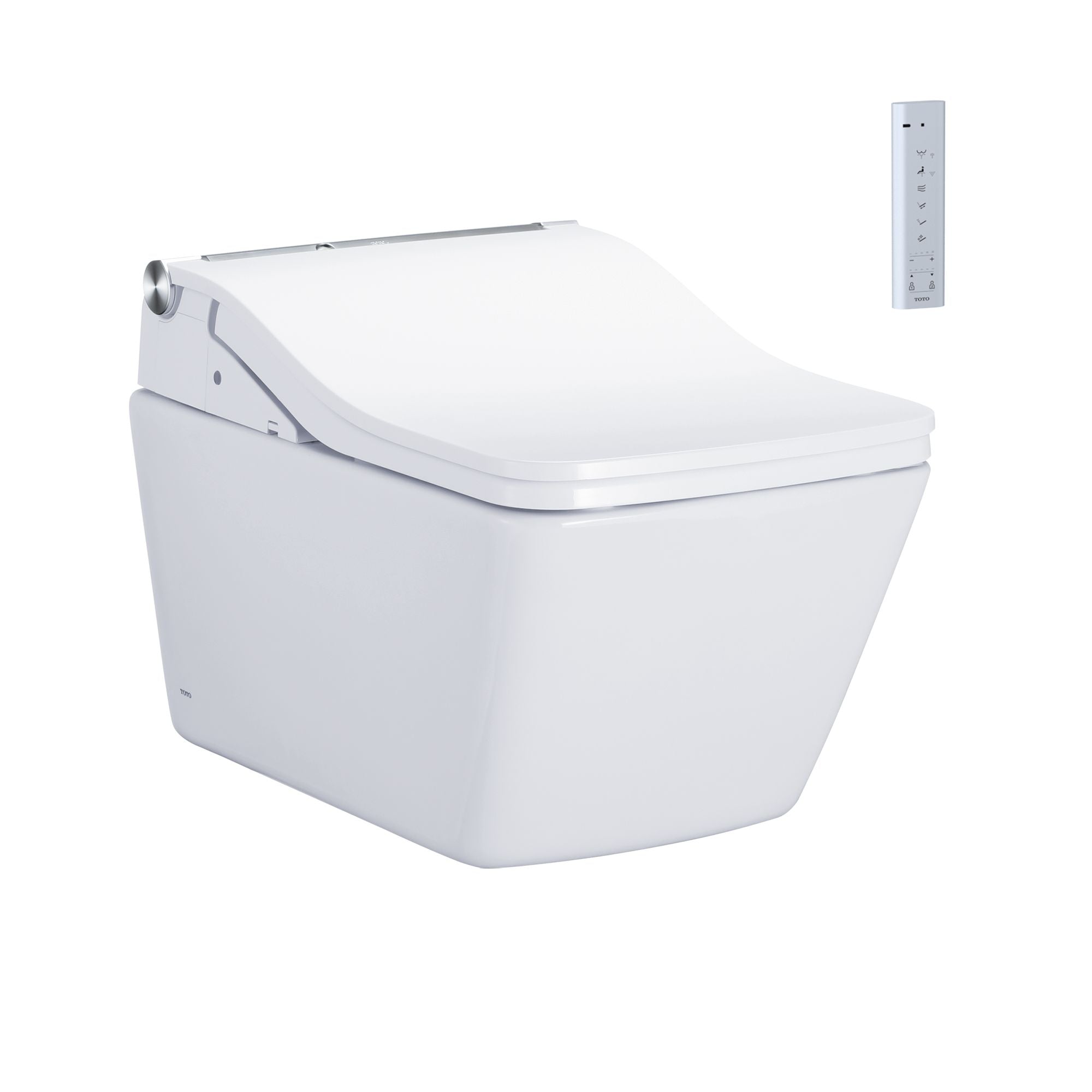 matte silver toilet