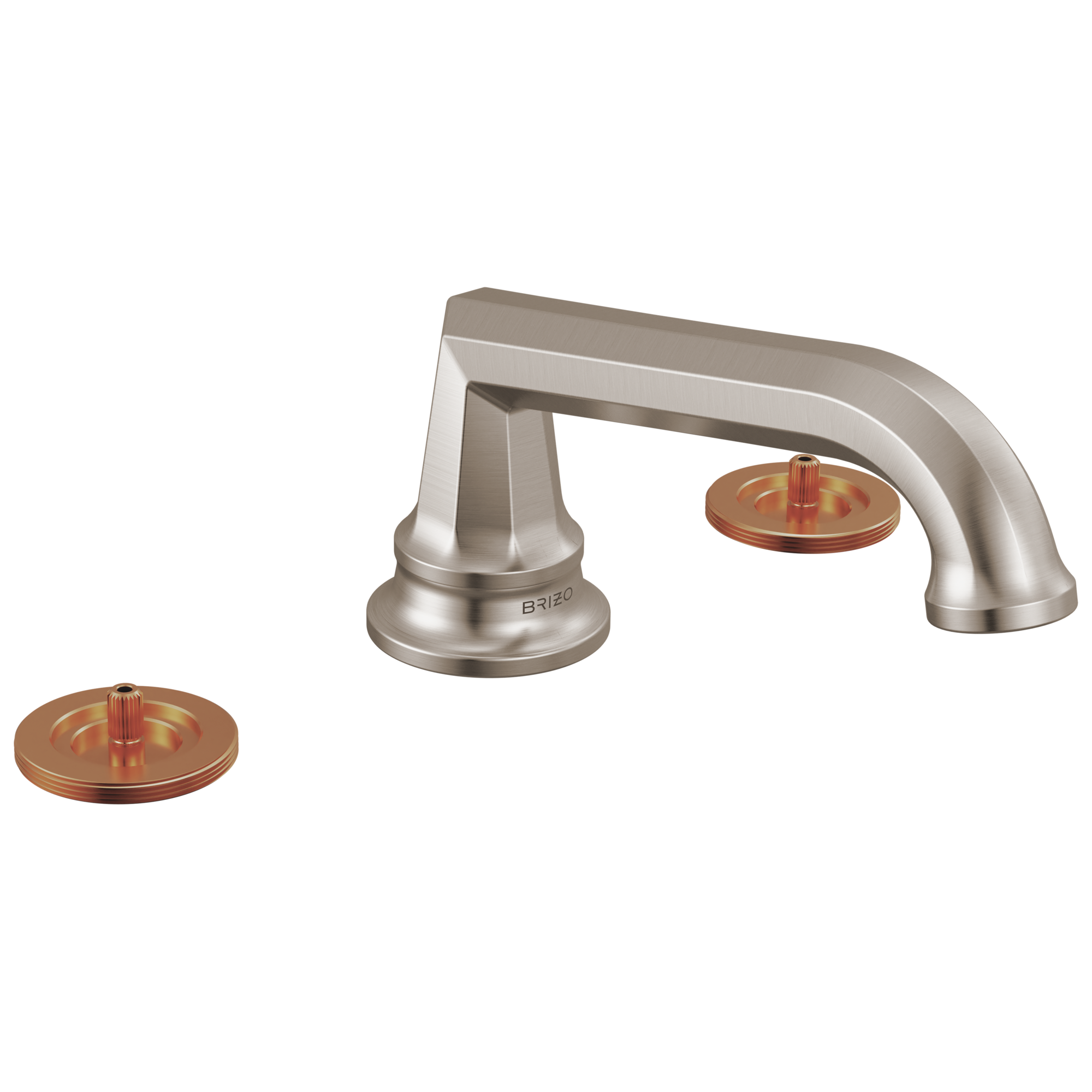 Brizo Beauclere Widespread Lavatory Faucet with Low Spout - Less Handles 1.2 GPM