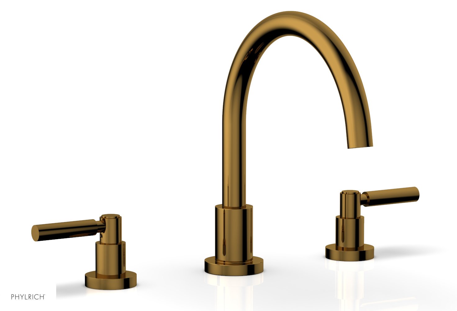 Phylrich BASIC Deck Tub Set - Lever Handles