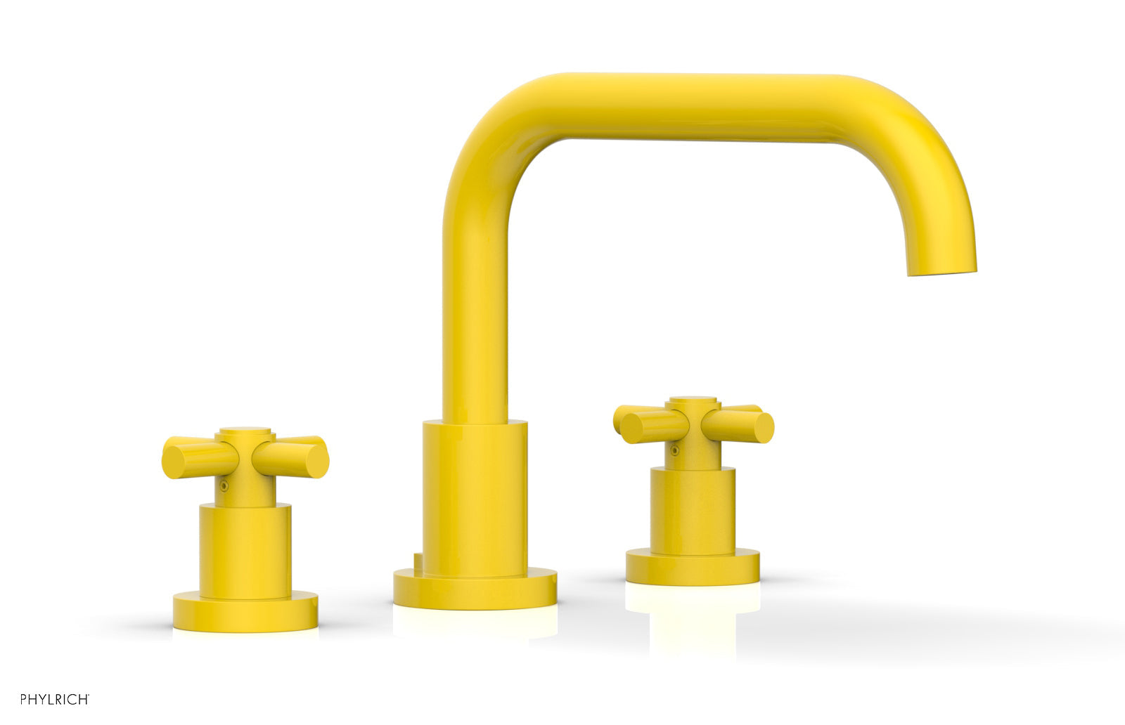 Phylrich BASIC Deck Tub Set - Tubular Cross Handles